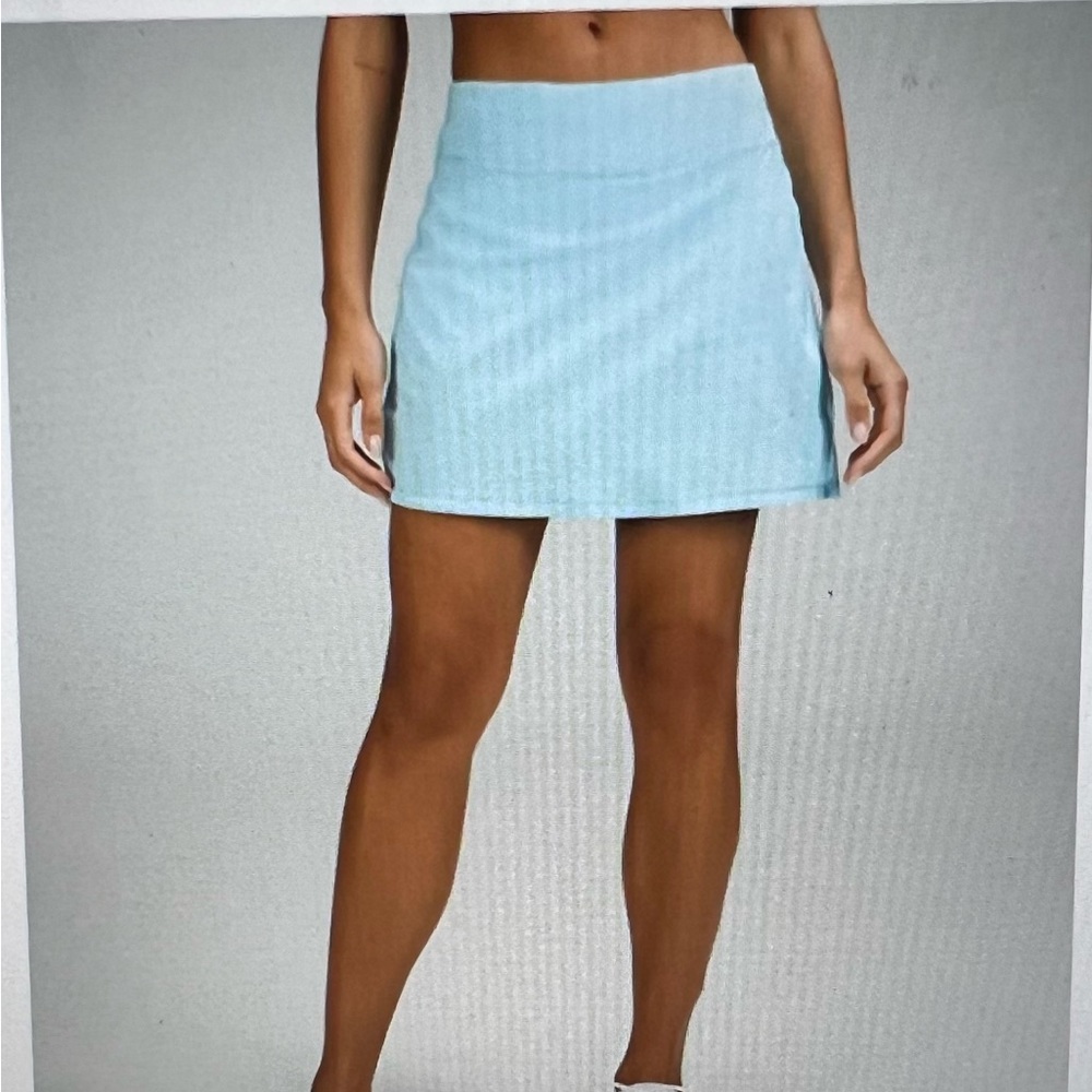 Lululemon Pace Rival Skirt (blue chill)